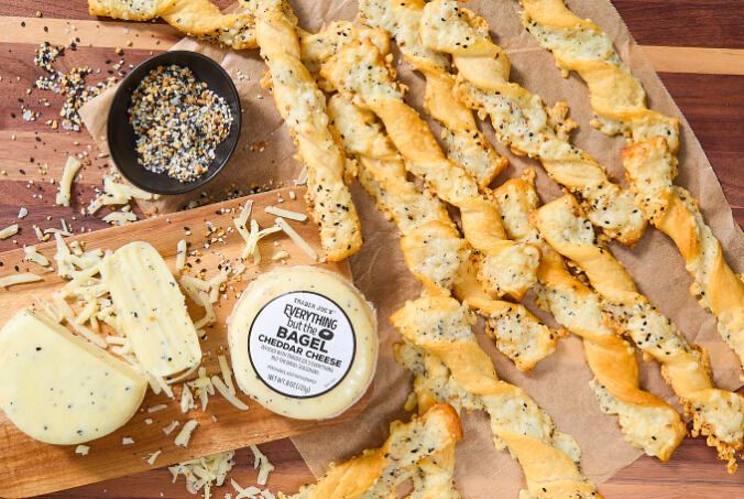 Everything Bagel-Flavored Cheeses