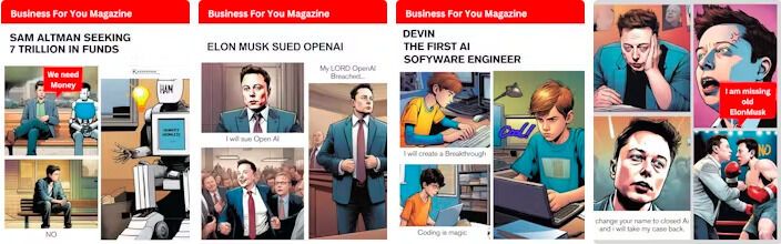 Entertaining Business News Magazines