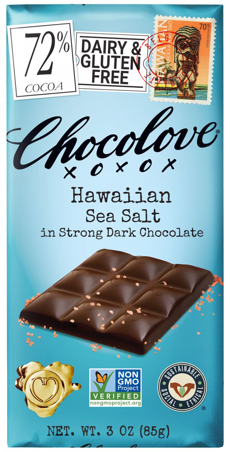 Salty Hawaiian Dark Chocolates