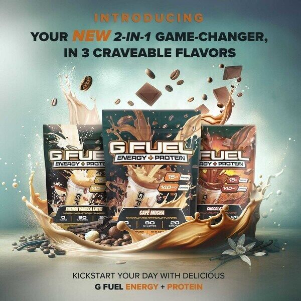 Hybrid Gamer-Focused Energy Drinks