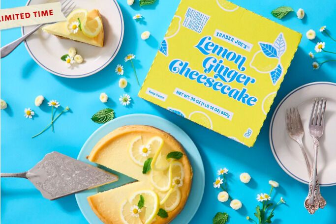 Lemon Ginger Cheesecakes