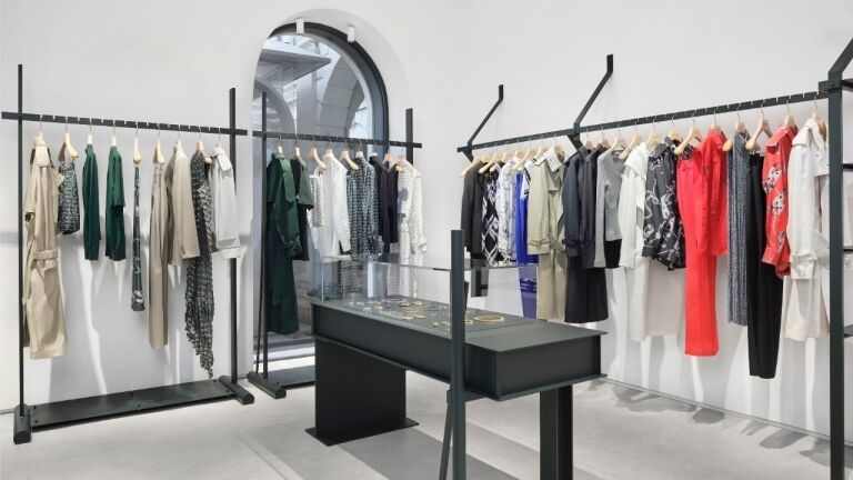 Sculptural Luxury Fashion Stores