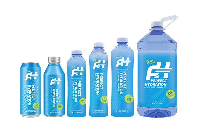 Revamped Alkaline Water Packaging