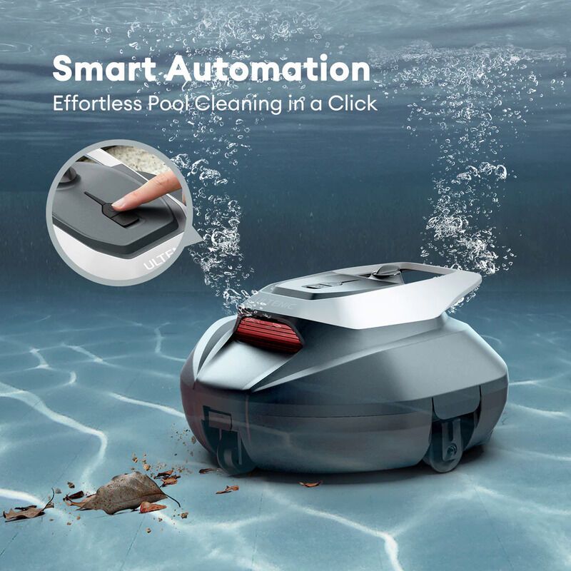 Efficient Robotic Pool Cleaners