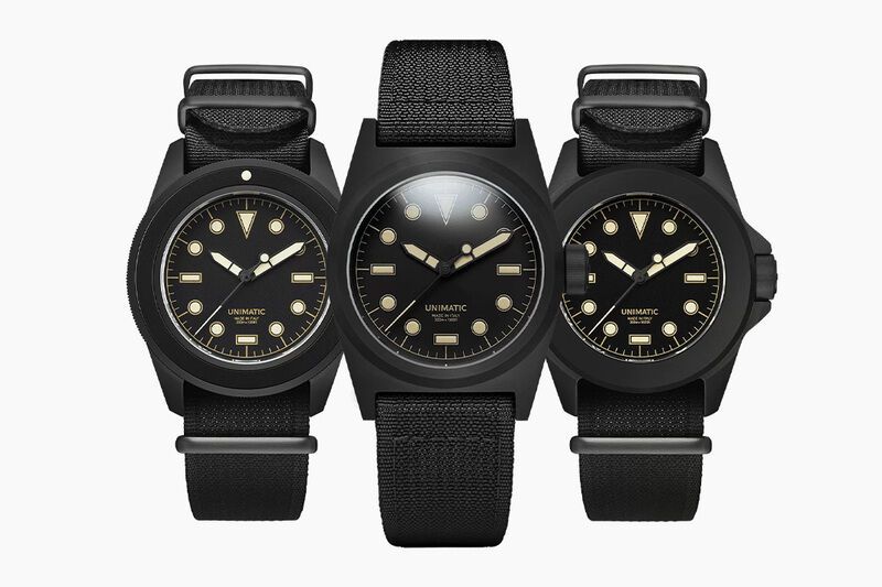 Stealthy Blacked-Out Timepieces