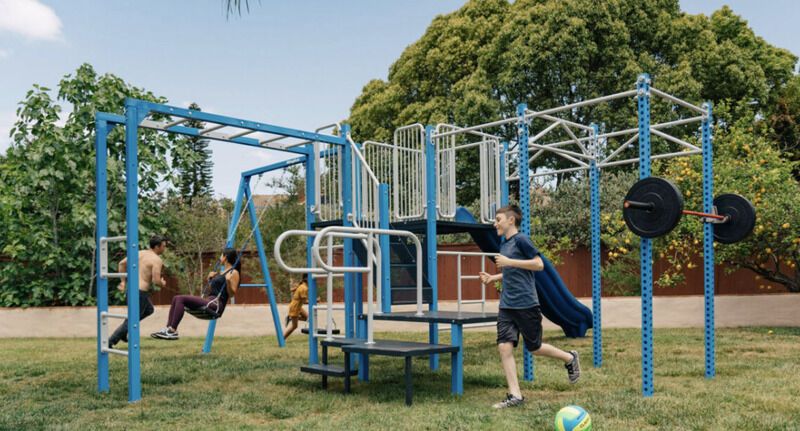 Fitness-Inspired Backyard Playsets