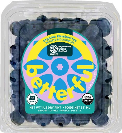 Regeneratively Farmed Organic Blueberries Main Gallery Image