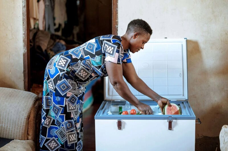 Progressive Solar-Powered Fridges