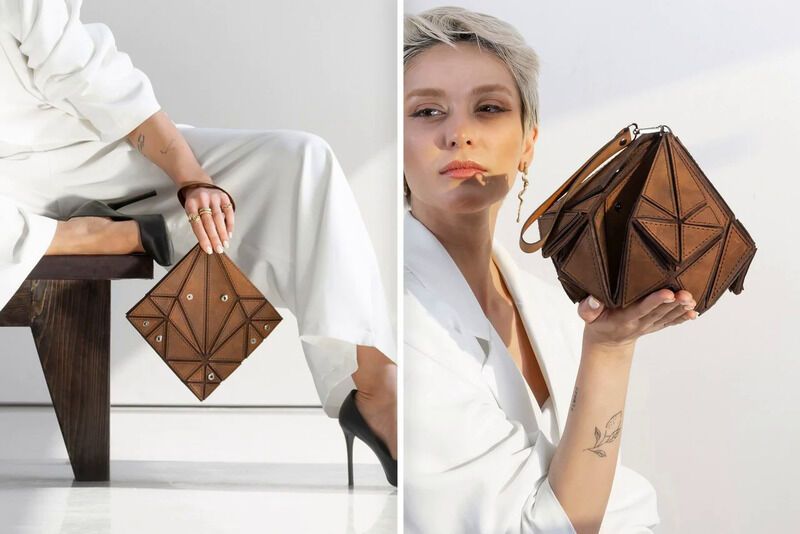 Ancient Geometric Pattern Purses