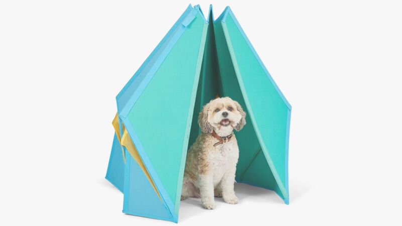 Pleated Designer Dog Houses