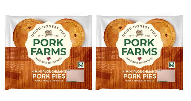 Cheesy Pickle Pork Pies : Mini Ploughman’s Pork Pies