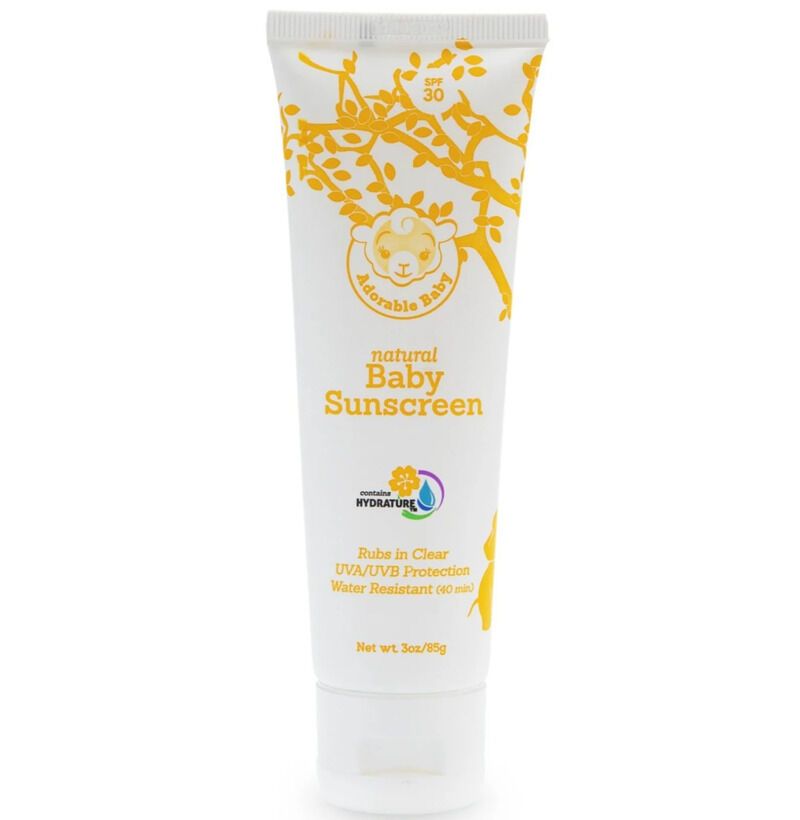 Naturally-Formulated Baby Sunscreens