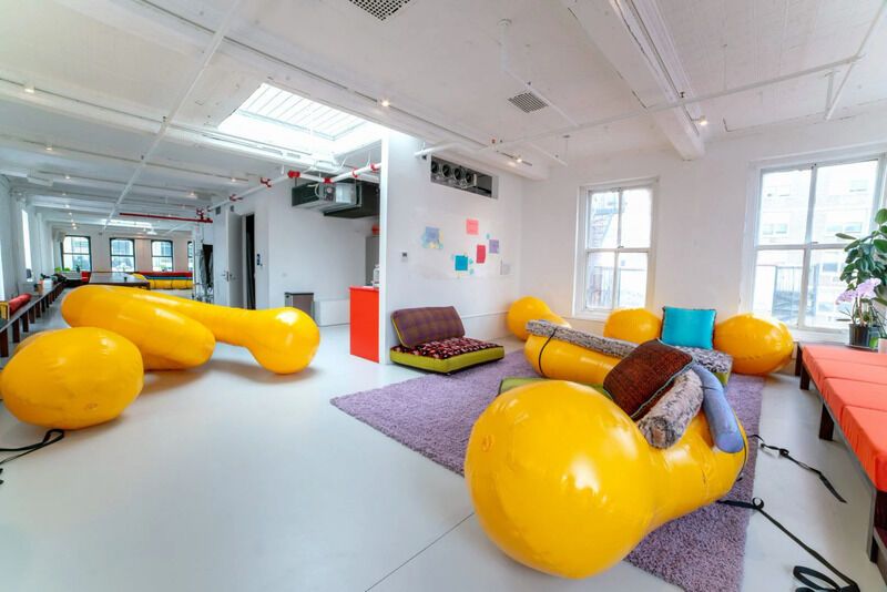 Inflatable Molded Collective Seating