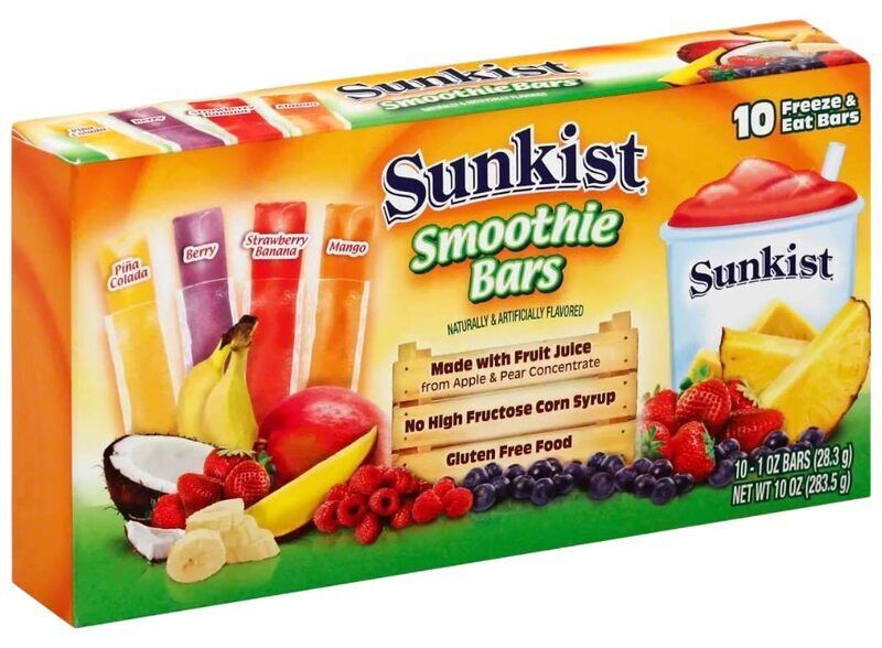 Smoothie-Flavored Ice Pops