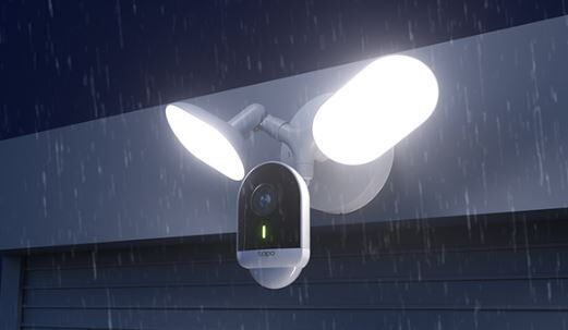 AI-Enabled Floodlight Security Cameras