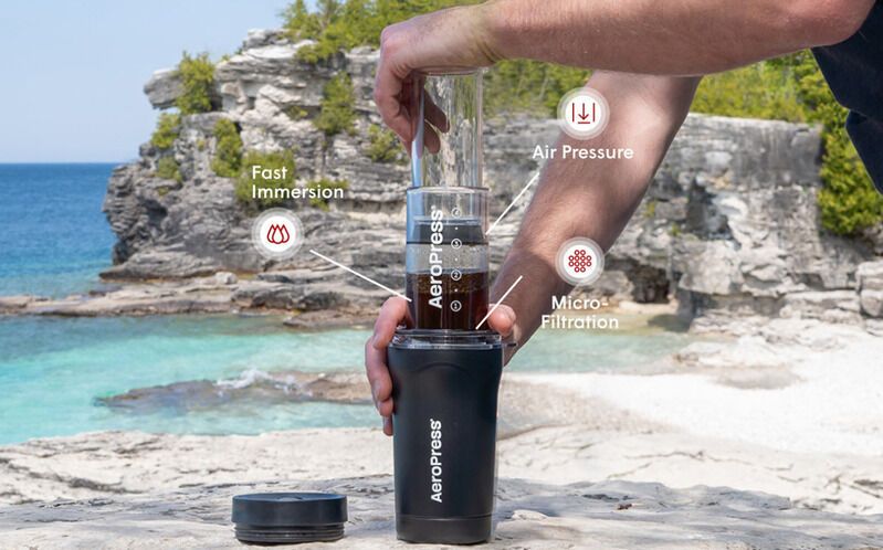 All-in-One Travel Coffee Systems