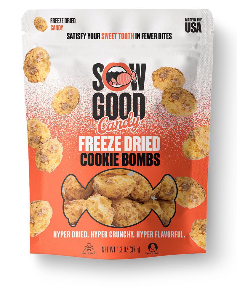 Freeze-Dried Cookie Puffs