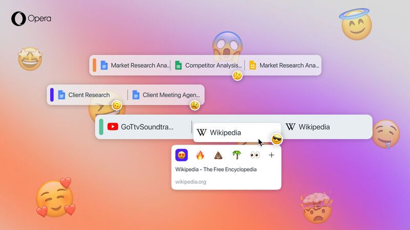 Emoji-Inspired Customizable Web Browsers