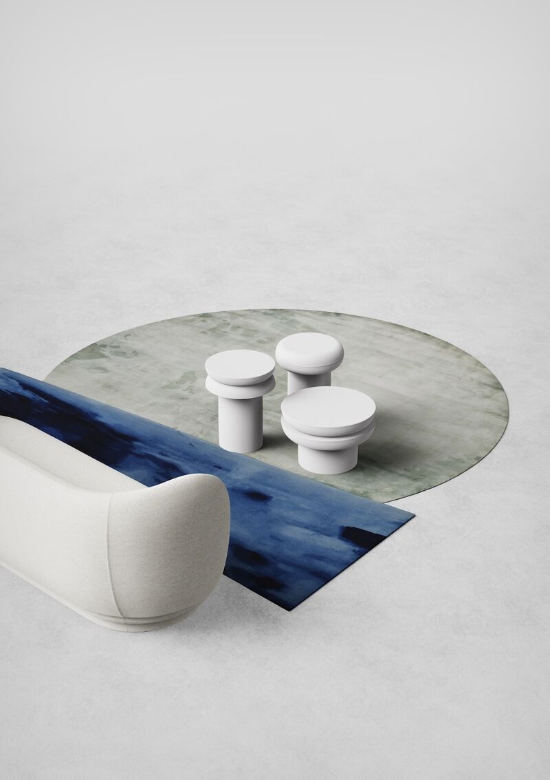 Gem-Inspired Illusion Rugs