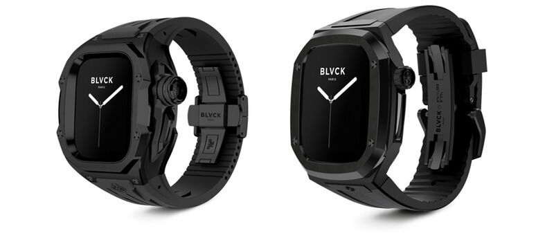 Elegant All-Black Watch Cases