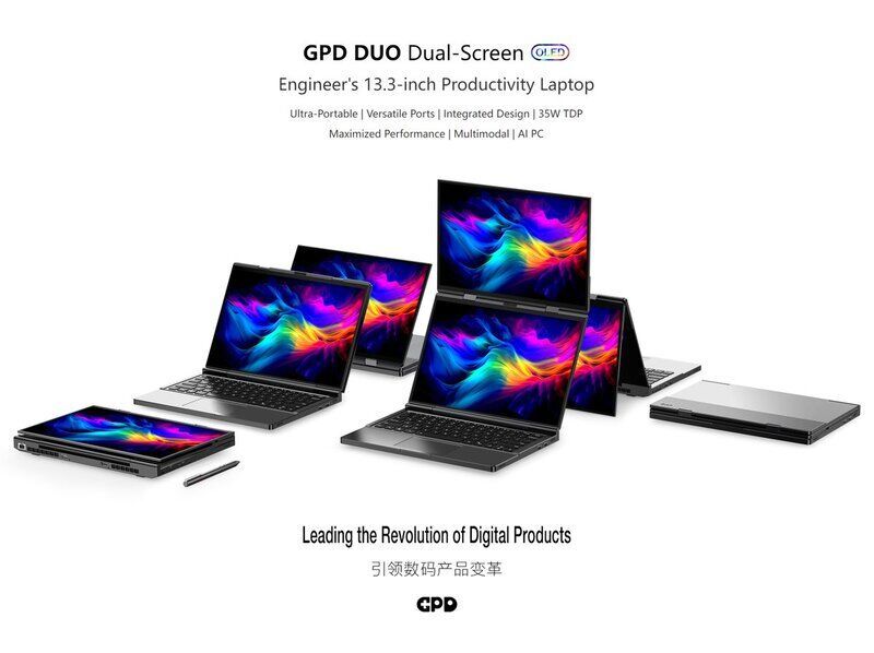 Dual-Screen OLED Laptops