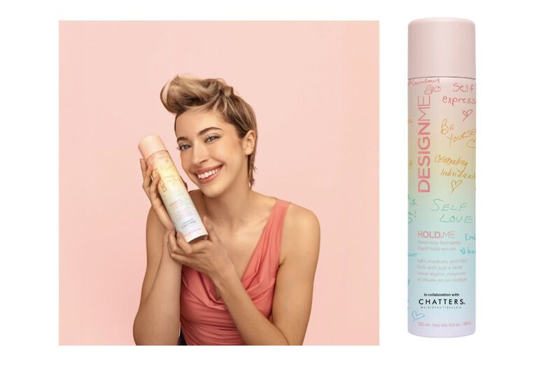 Limited-Edition Hairspray Packaging