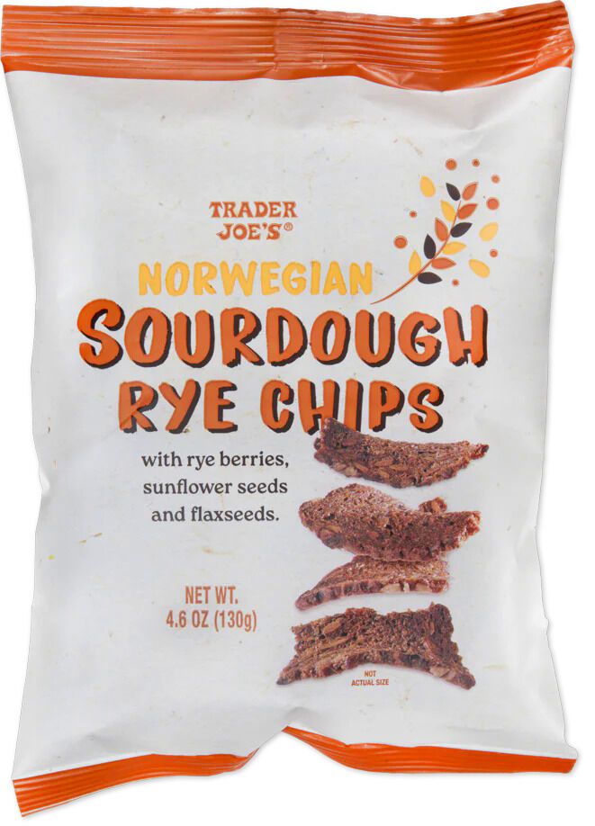 Crunchy Sourdough Rye Chips
