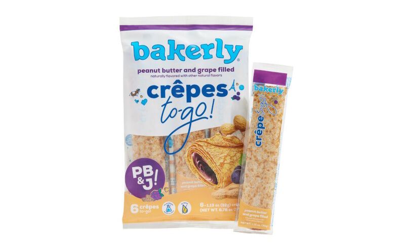 Sandwich-Inspired Crepe Snacks : peanut butter and grape filled crêpes ...