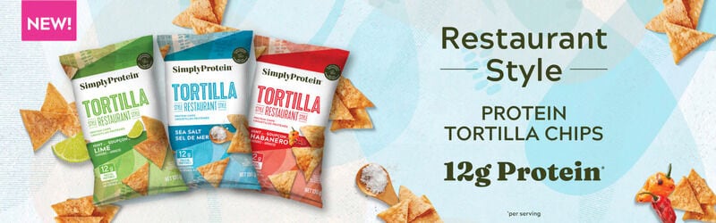 Protein-Rich Tortilla Chips