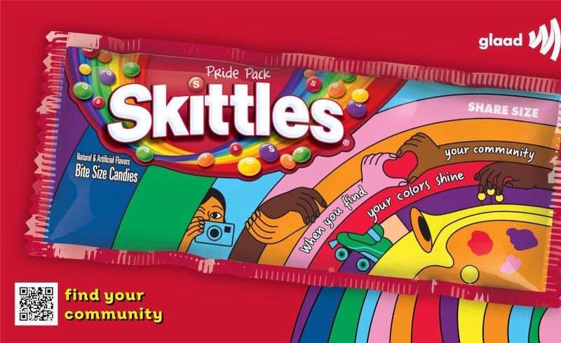 Pride Month Candy Branding