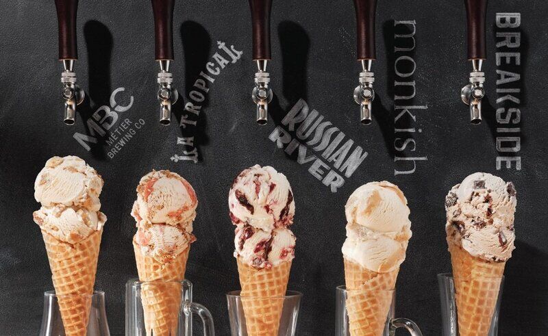 Beer-Inspired Ice Creams