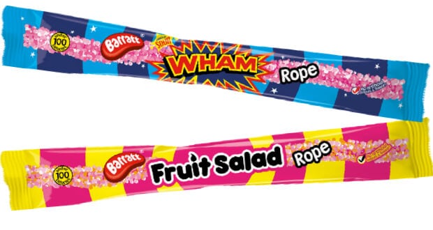 Nostalgic Novelty Candy Products : Barratt Ropes
