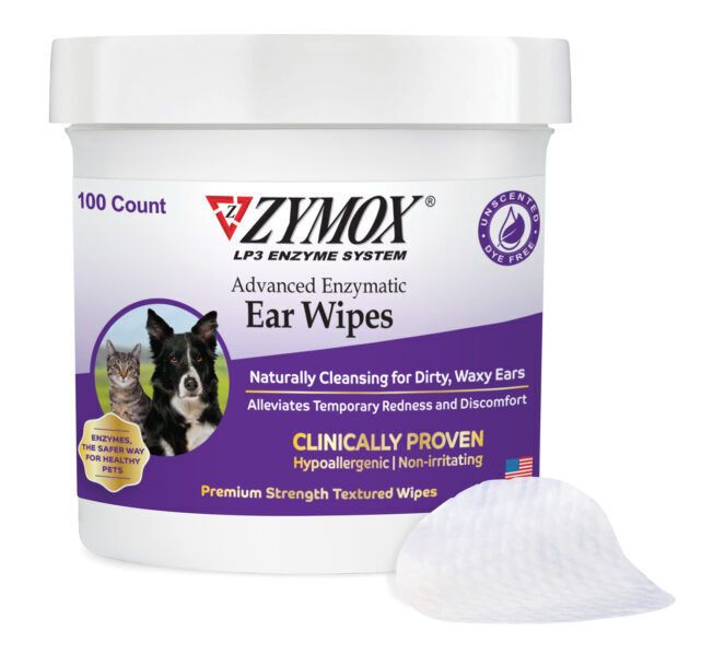 Enzymatic Pet Ear Wipes