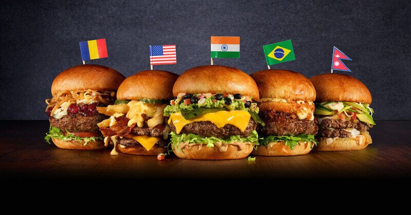 Globally Inspired Burgers