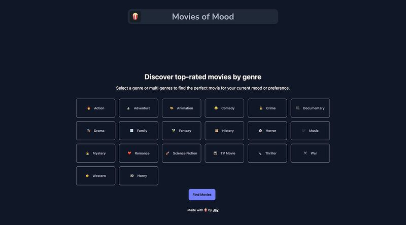 Mood-Based Movie Platforms