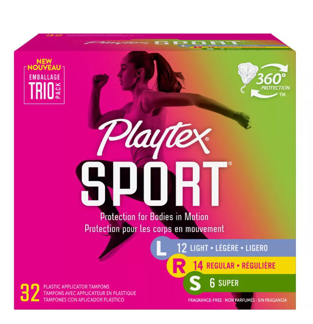 Sport-Centric Tampons