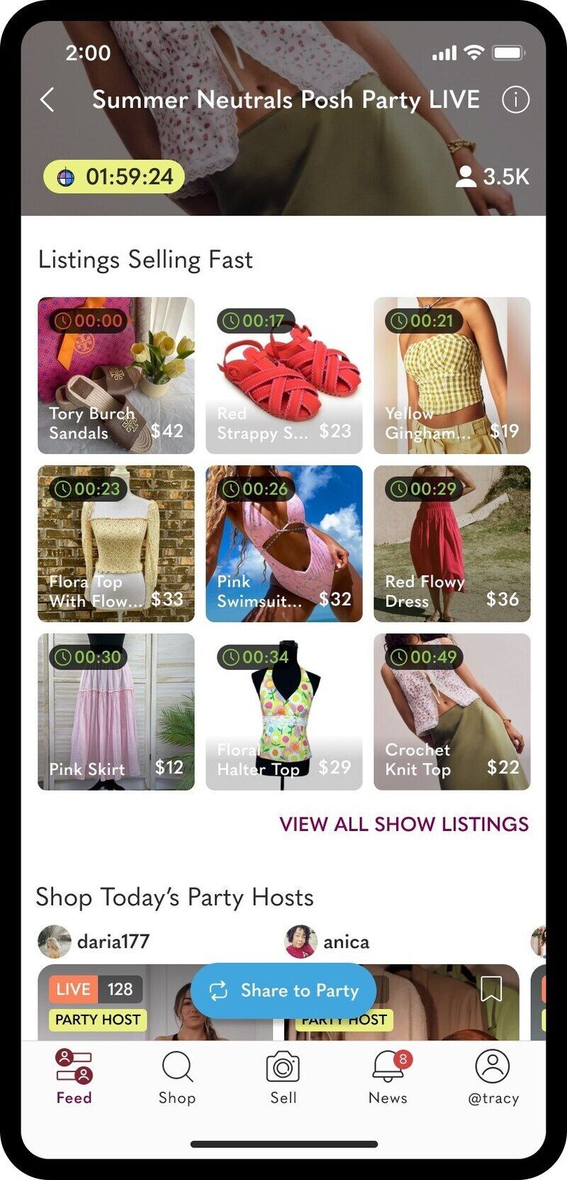 Curated Live Fashion Resale