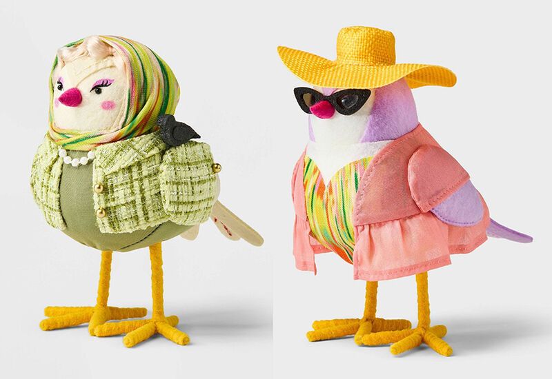 Pride-Honoring Bird Figurines