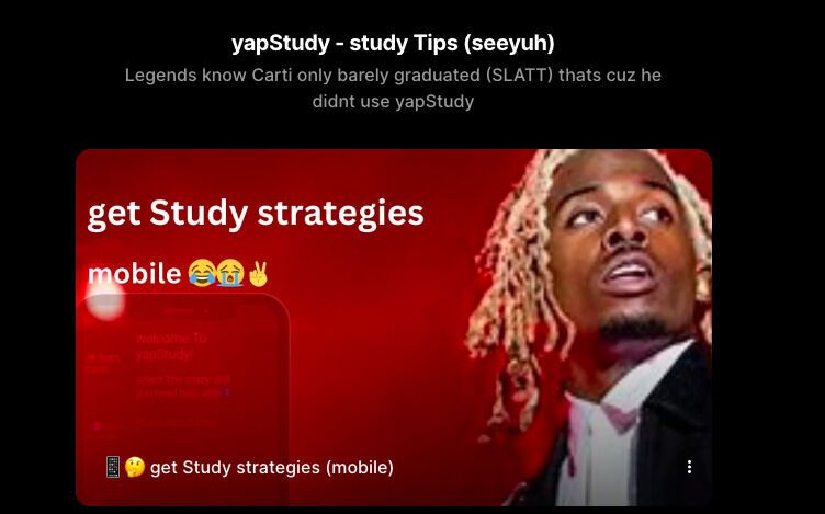 Study Strategy Collections