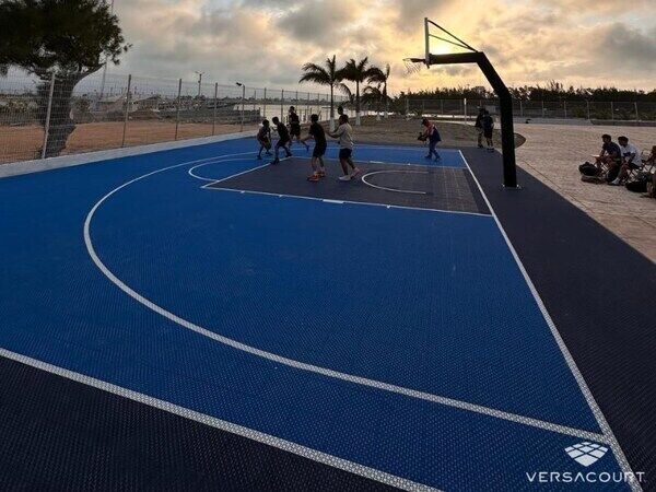 Ocean Plastic Athletic Courts