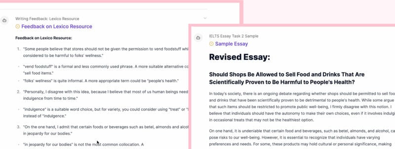 AI Essay Feedback