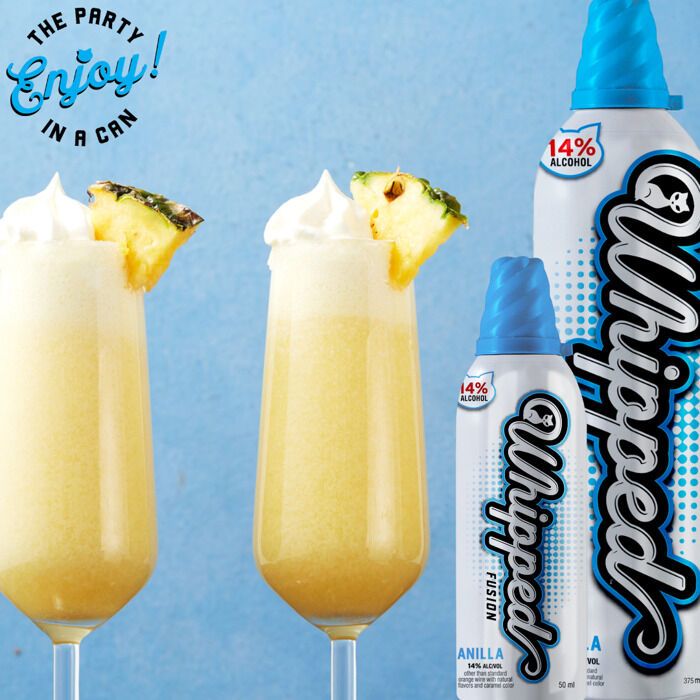 Alcohol-Infused Whipped Creams