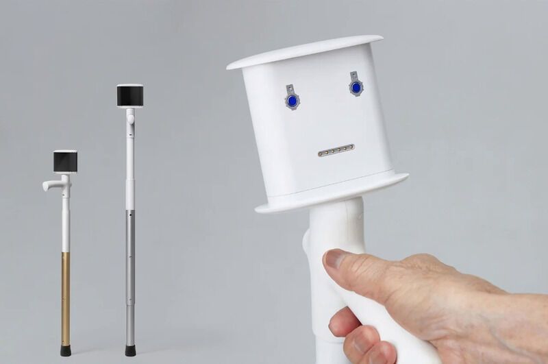 Automated Adjustment Walking Sticks