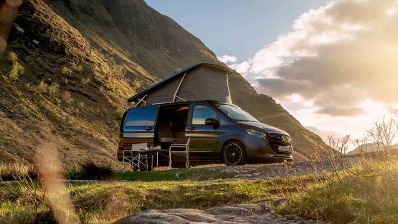 High-Tech Glamping Vans