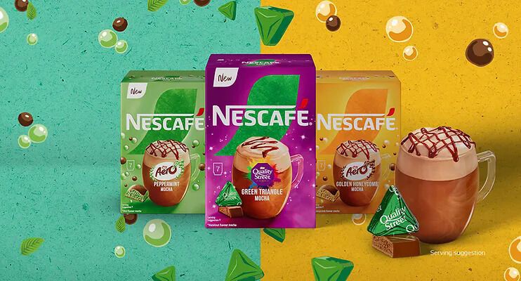 Candy Bar-Flavored Instant Coffees
