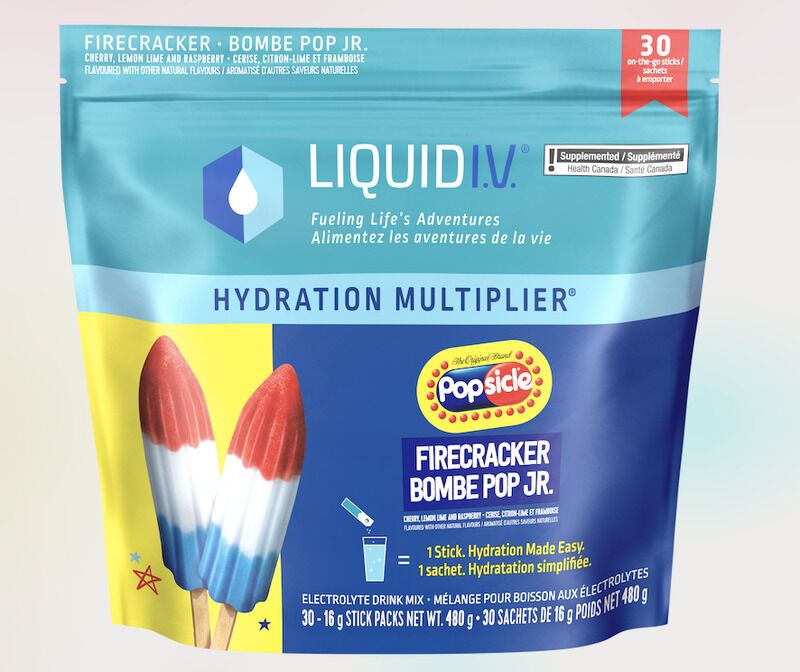 Popsicle-Flavored Hydration Powders