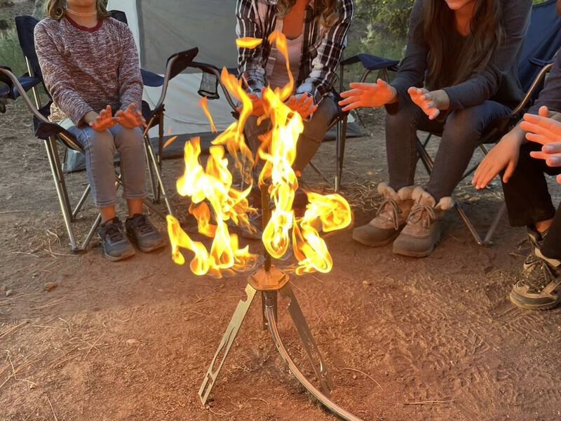 Collapsible Campsite Torches