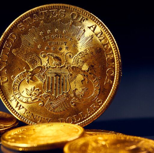 Vintage Gold Coins Collections