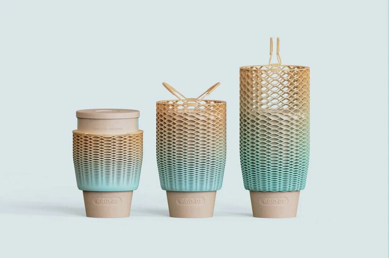 Accordion-Style Coffee Cups