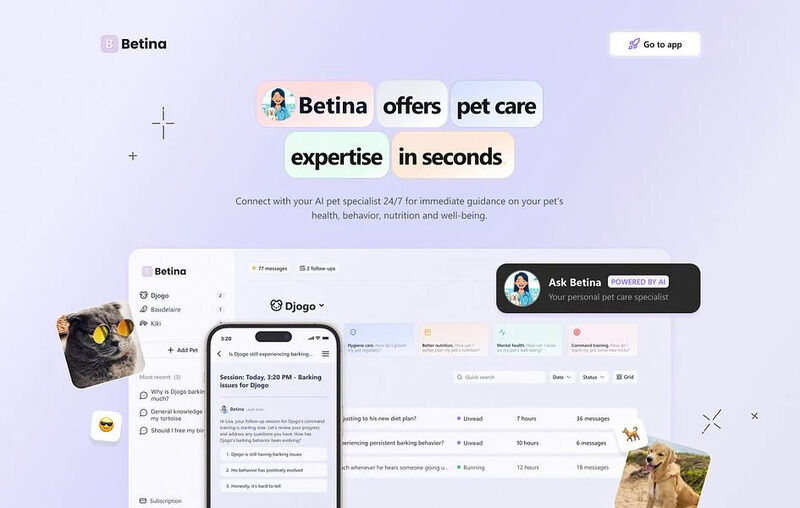 AI-Powered Pet Care Apps